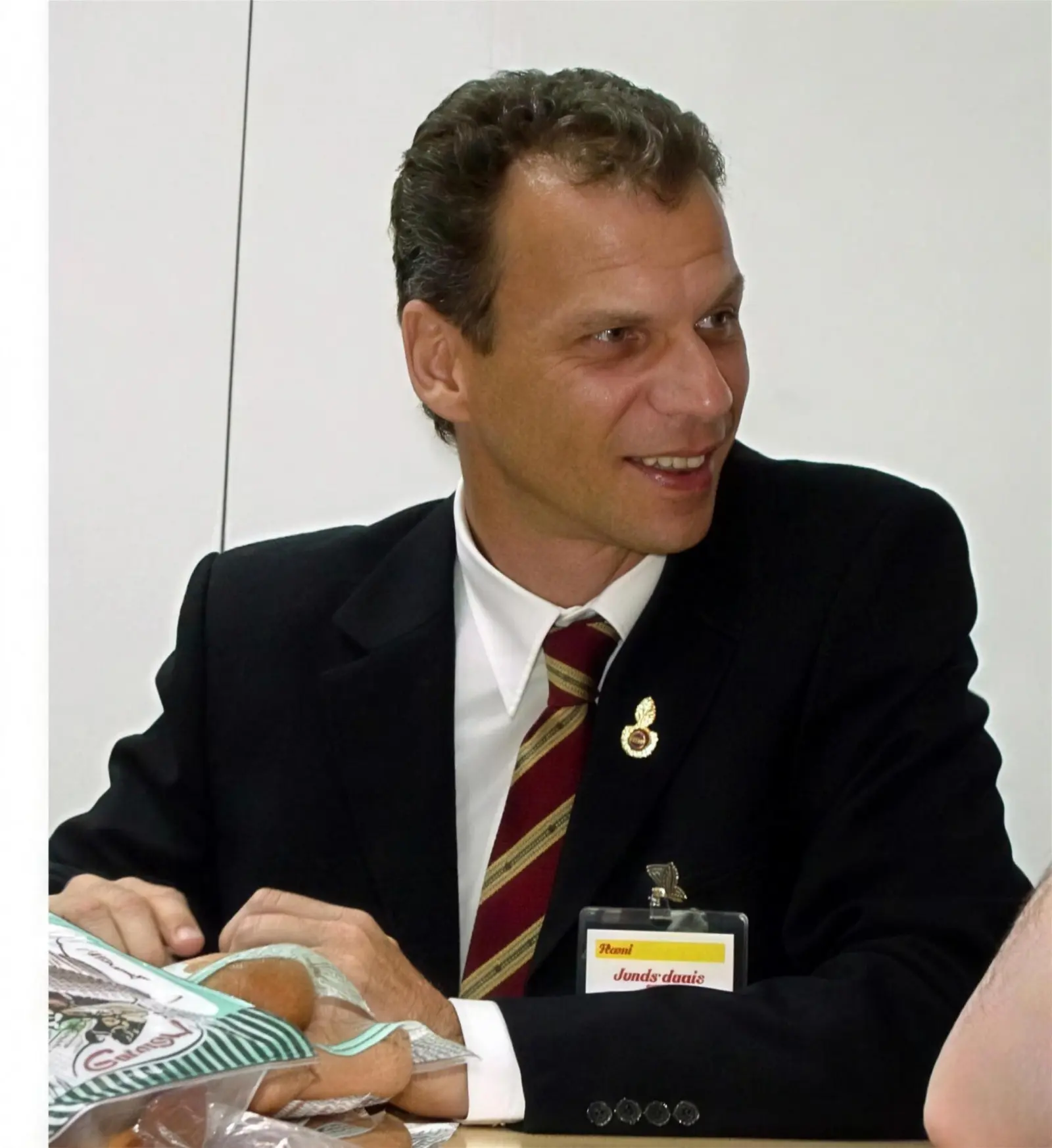 Otto F. Gatternigg in a suit during his years in design and product development
